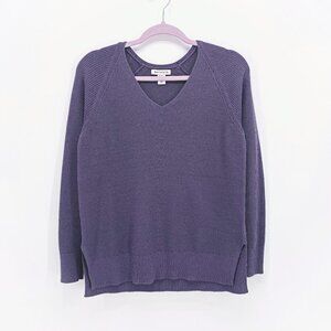 Athleta Hanover Refined V-Neck Sweater